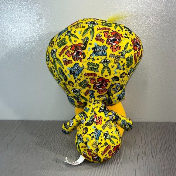 Looney Tunes Sticker Bomb Tweety Bird Stuffed Animal Plush Toy 9" made in USA - Picture 5 of 16